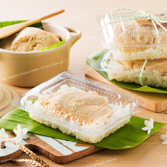 กล่องเบเกอรี่ PET | EPP-01